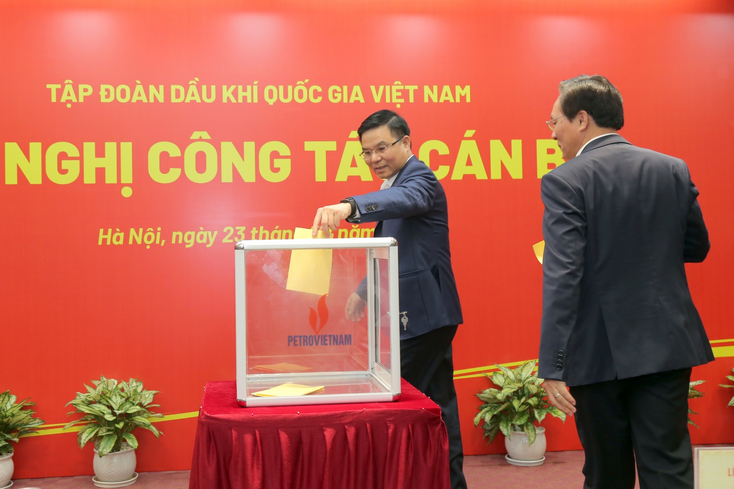 Petrovietnam tổ chức Hội nghị công tác cán bộ giới thiệu nhân sự bổ nhiệm Tổng Giám đốc Tập đoàn